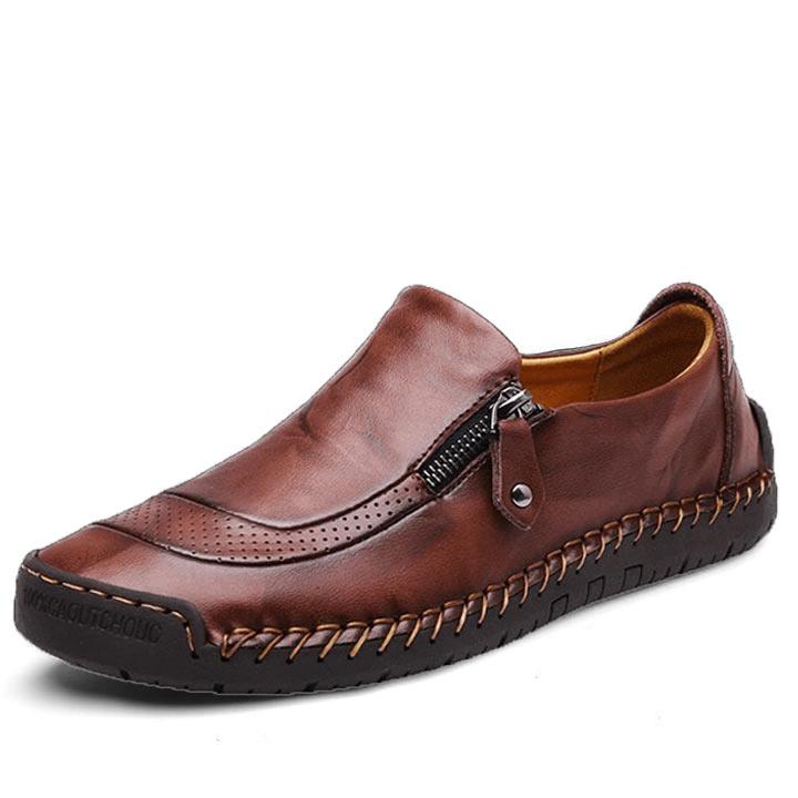 Leather shoes for men