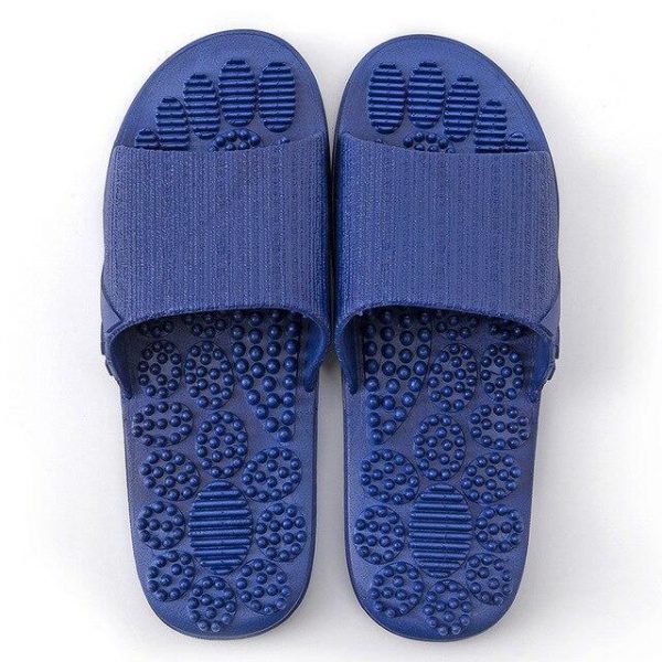 Reflexology sandals for blood circulation