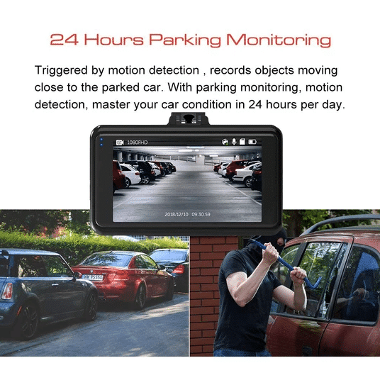 1080P UHD Car Driving Recorder Camera