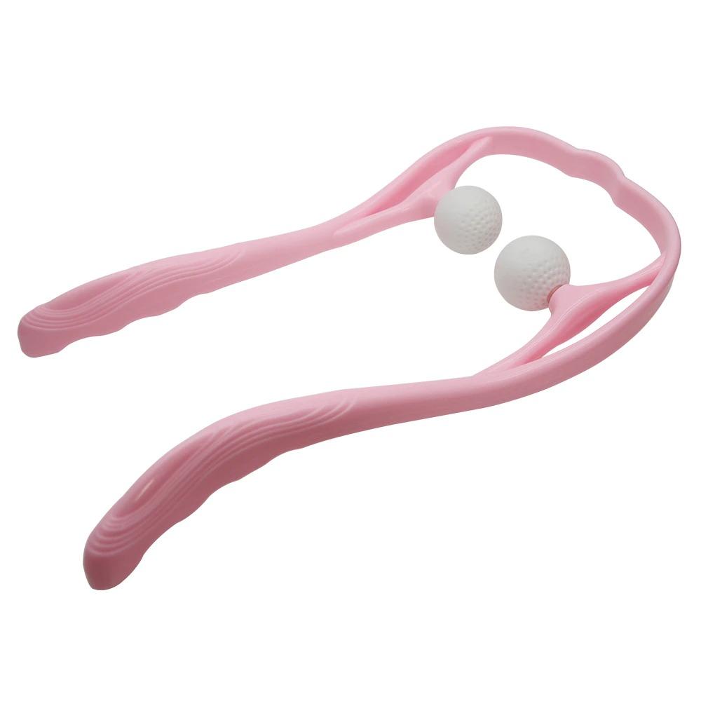 Dual pressure point neck massager