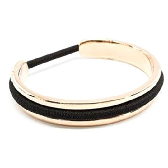 Hair elastic holder bracelet