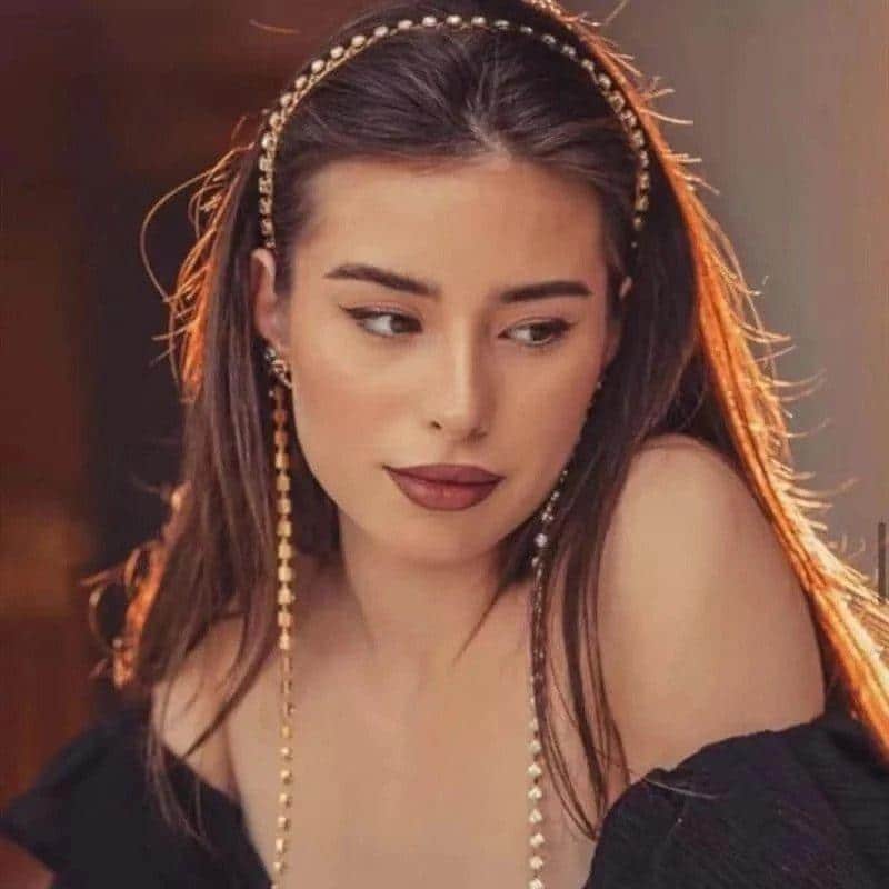 Rhinestone jewelry headband – crystal hairstyle