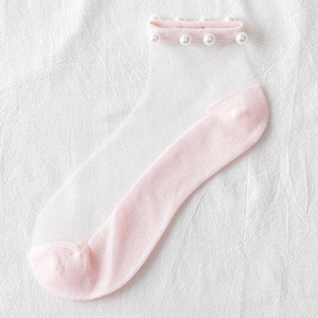 Women’s Beaded Thin Socks