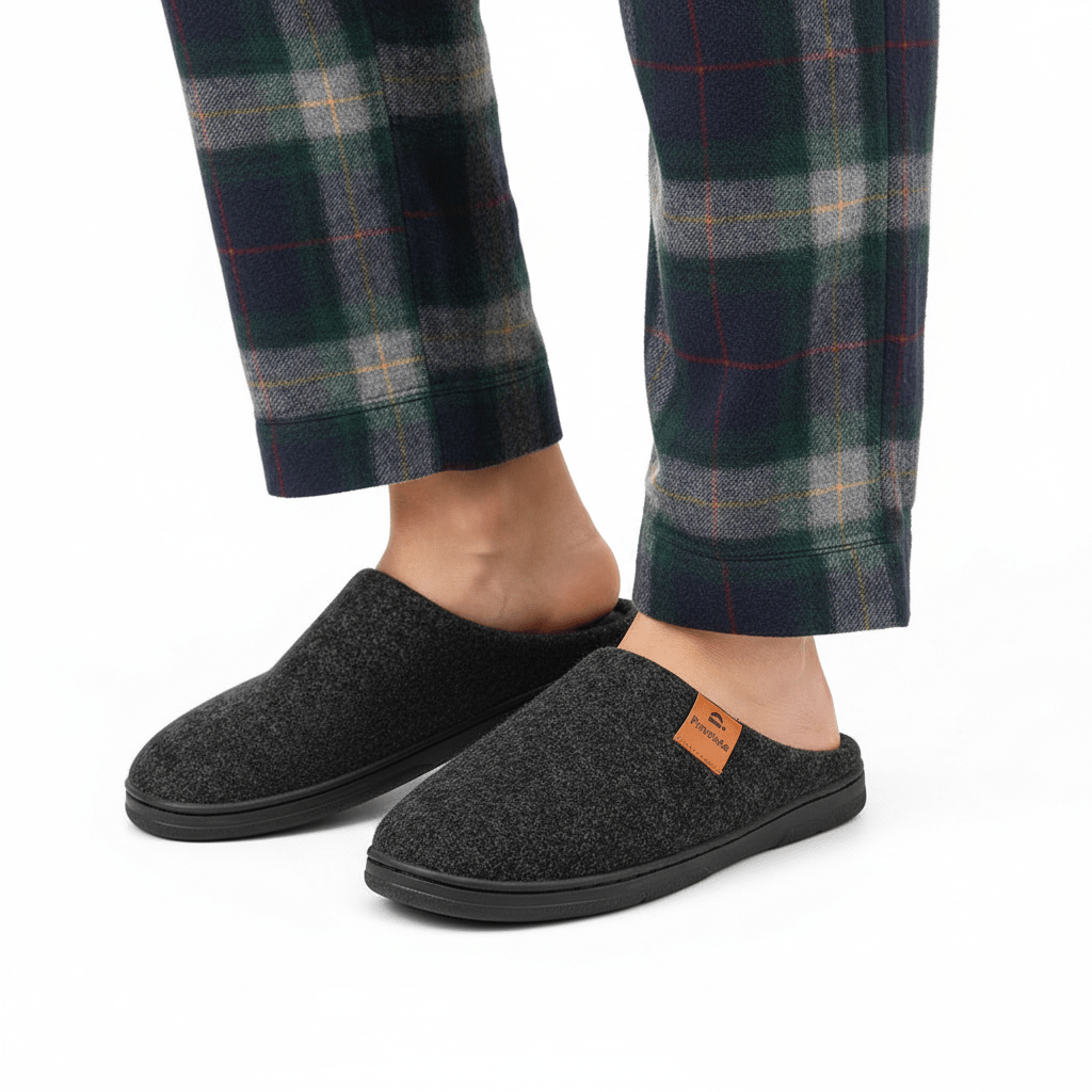 Orthopaedic Winter Unisex Slippers - Memory Foam Custom Comfort & Support