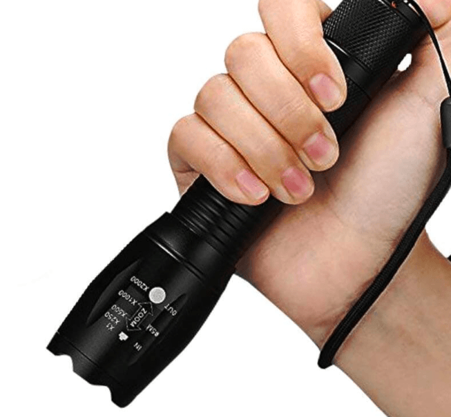 Ultra-powerful flashlight tellya