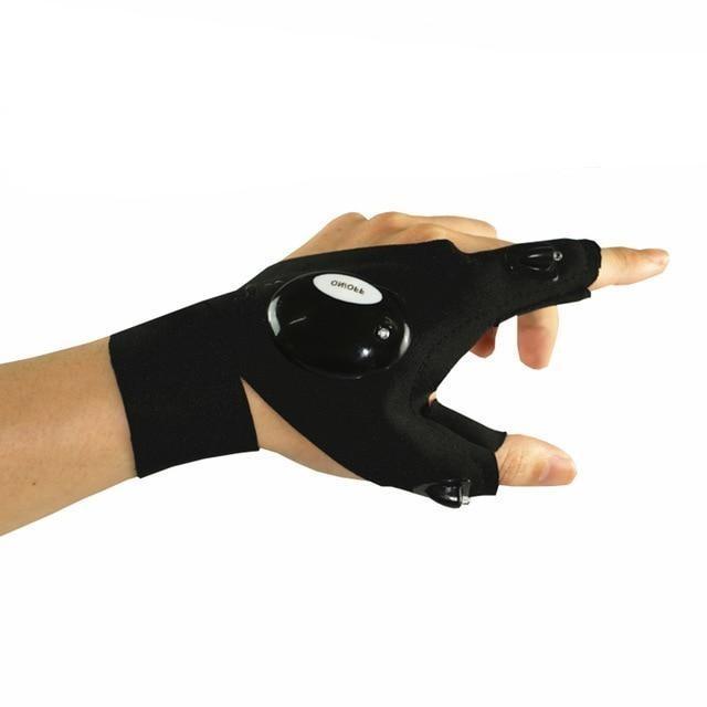 LED Flashlight Waterproof Gloves