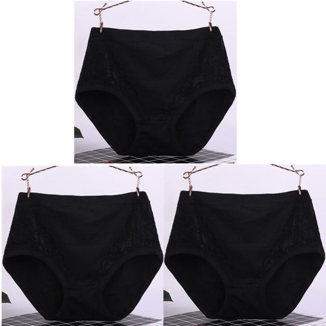 Slim-Fit Lace Underwear (3 pcs)