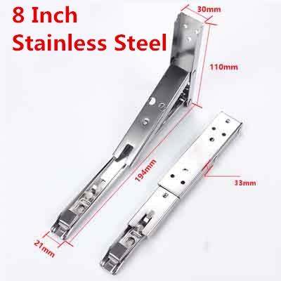 Foldable Wall Shelf Bracket (2 pcs)