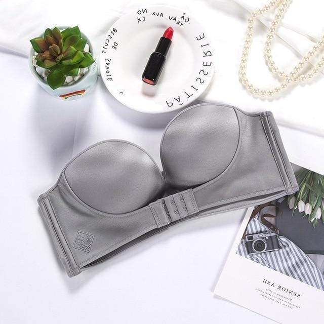 Invisible Stay Up Front Push Up Bra