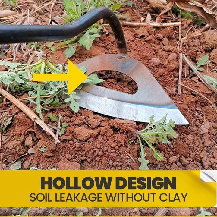 New all-steel hardened hollow hoe
