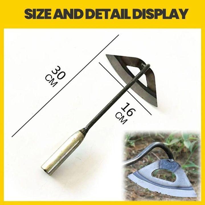 New all-steel hardened hollow hoe