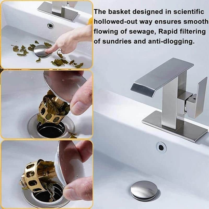 Pop-up Basin Drain Filter