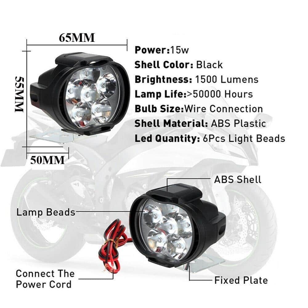 High Brightness Motorcycle Spotlight