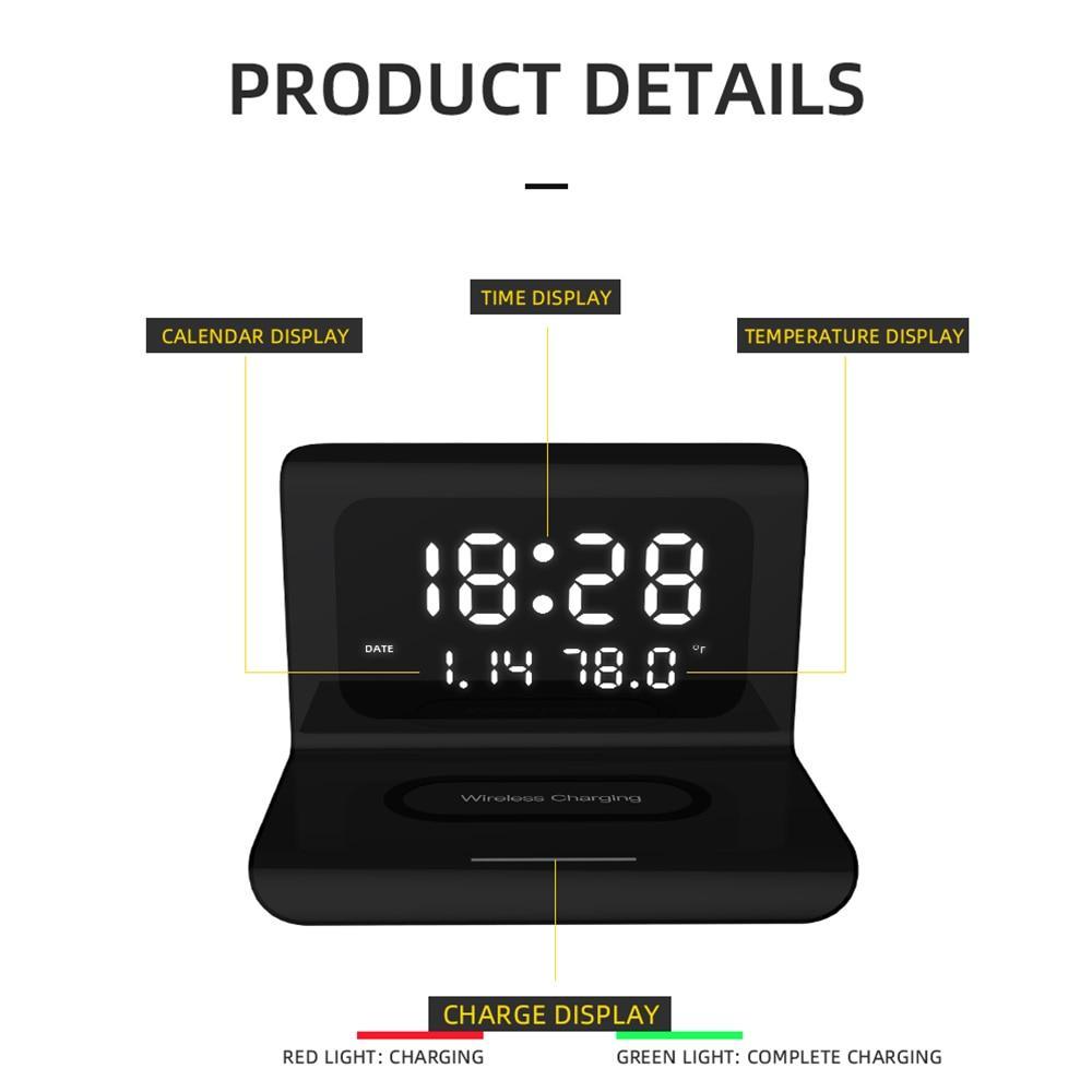 Alarm Clock Wireless Charger