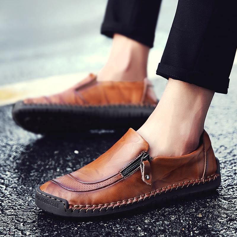 Leather shoes for men