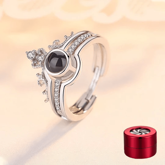 “I Love You” Ring Necklace