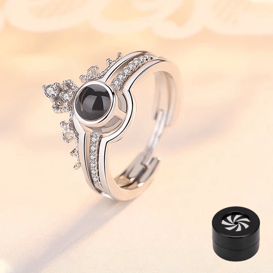 “I Love You” Ring Necklace