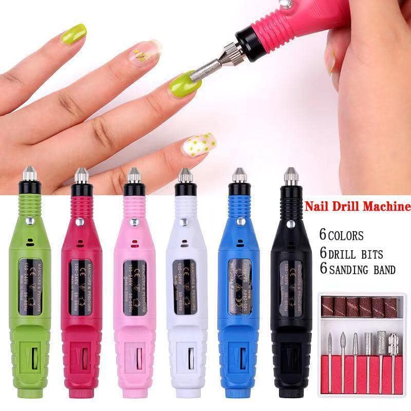 DIY Nail Polishing Drill Set (12-pc Set)