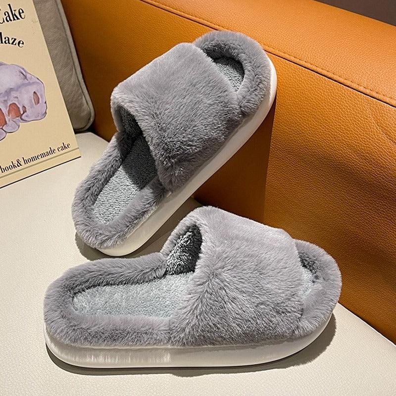 Women’s Faux-Fur Cloud Slippers
