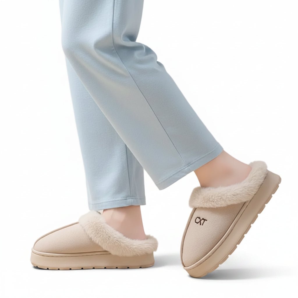 Orthopaedic Winter Slippers - Unisex Warm Comfort with Arch Support