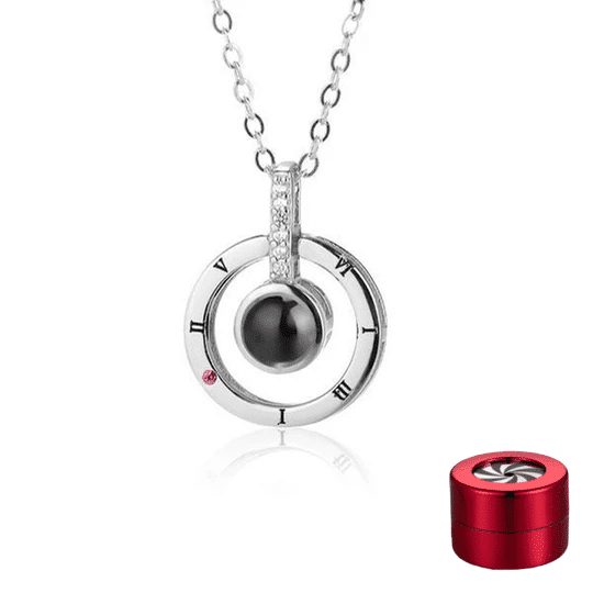 “I Love You” Ring Necklace
