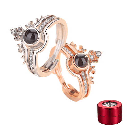 “I Love You” Ring Necklace