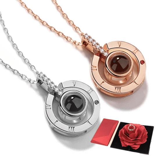 “I Love You” Ring Necklace