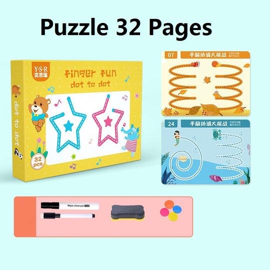 Magical Tracing Workbook Reusable Toddler Learning Toys