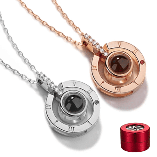 “I Love You” Ring Necklace