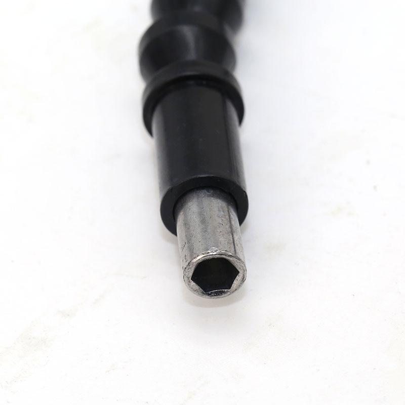 Universal Flexible Drill Bit Extension with Screw Drill Bit Holder