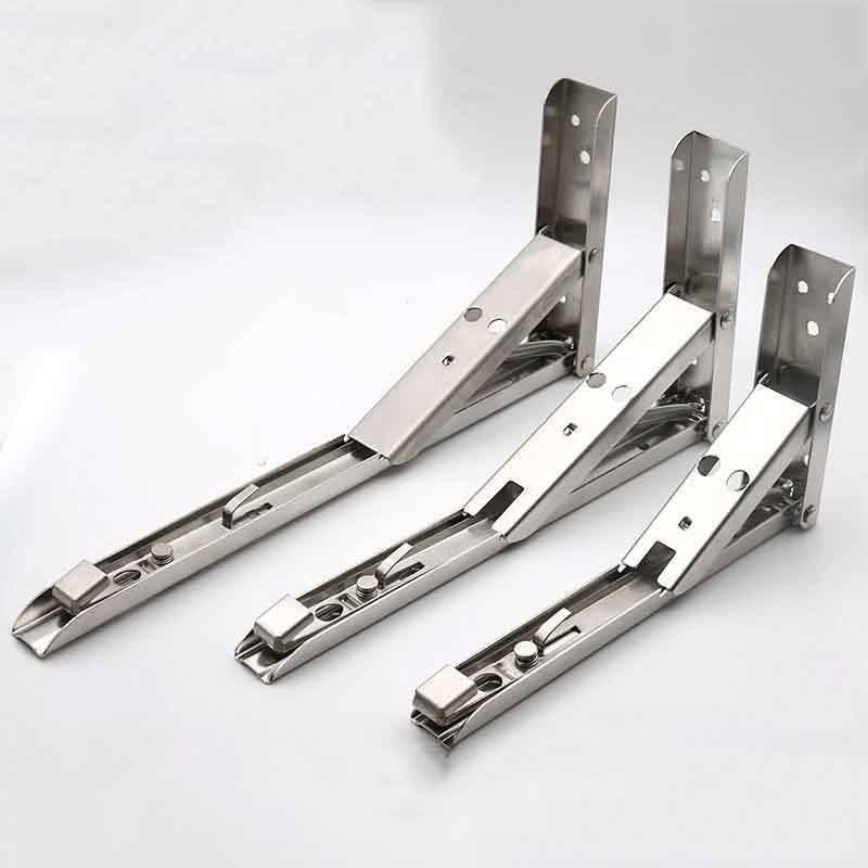 Foldable Wall Shelf Bracket (2 pcs)