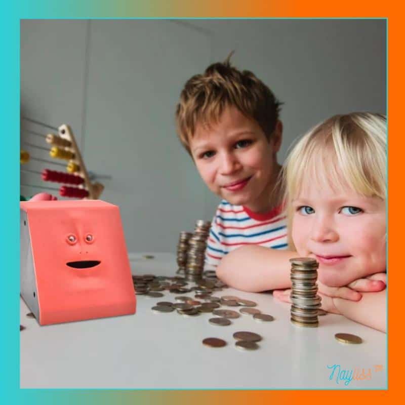 Fun piggy bank