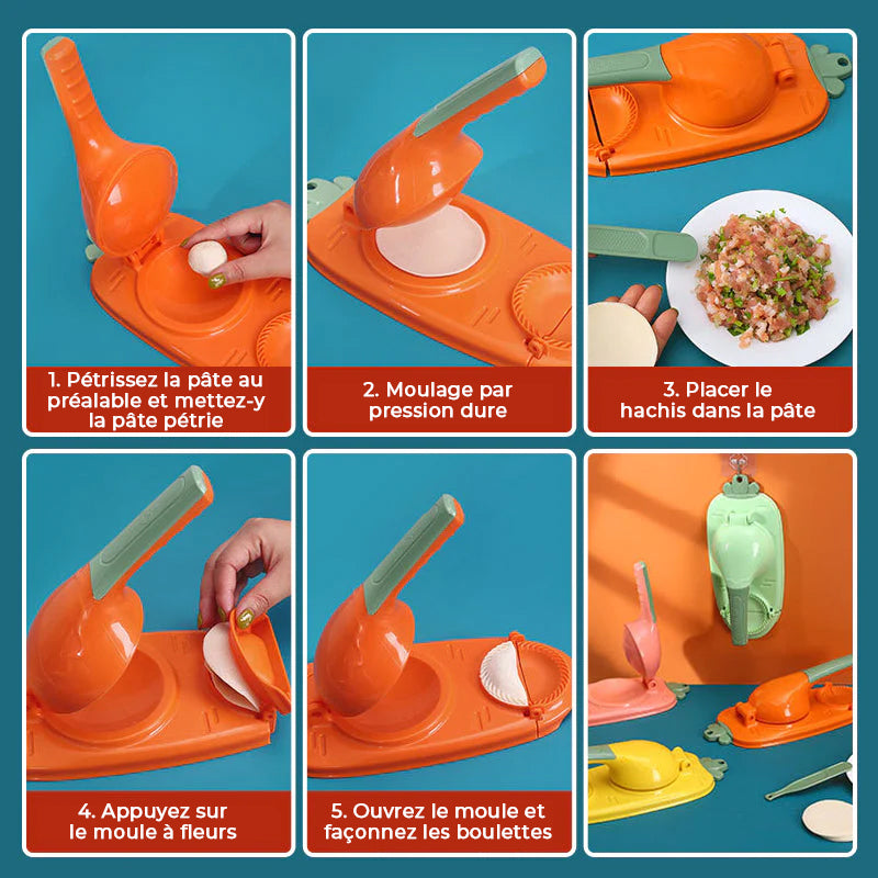 New 2 in 1 Dumpling Press