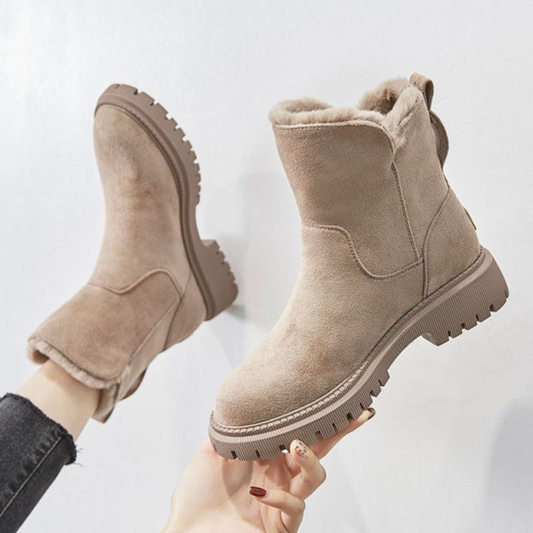 Paula™ | Warm velvet winter boots