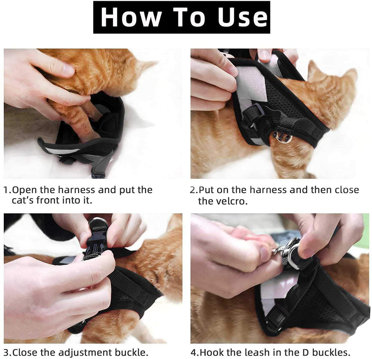 Bitepets – Adjustable Breathable Pet Harness