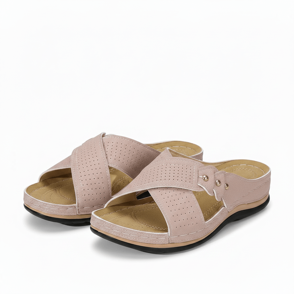 Orthopedic Wedge Sandals for Women - Stylish Arch Support & Comfort