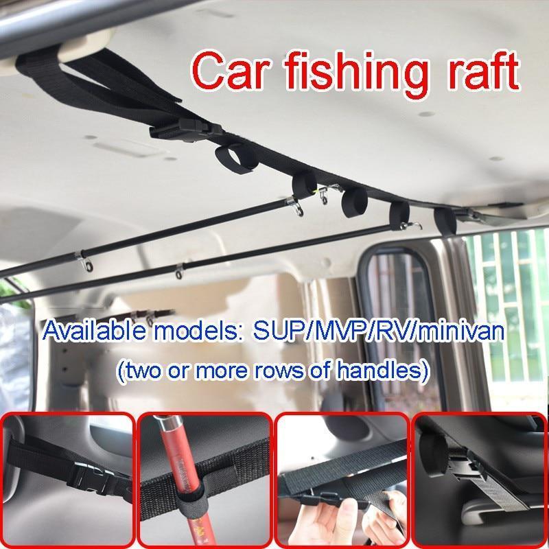 Vehicle Fishing Rod Holder Straps (2 Straps)