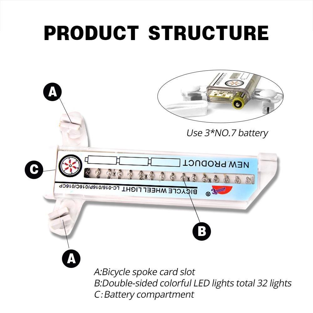 Bicycle Spoke LED Lights