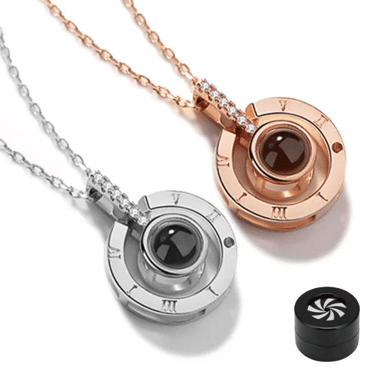 “I Love You” Ring Necklace