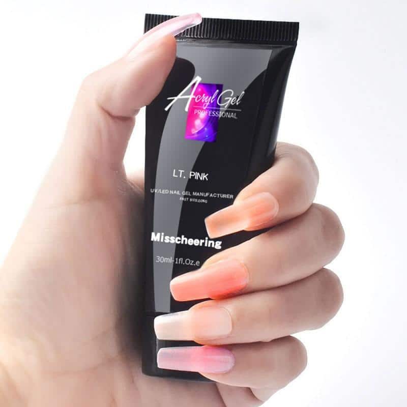 Nail Crystal Poly Gel