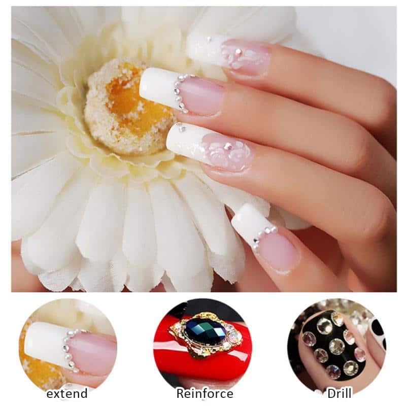Nail Crystal Poly Gel
