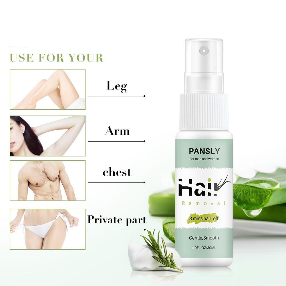 Semi-Permanent Hair Removal Spray