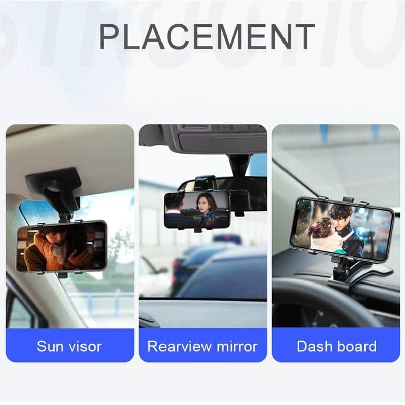 Car 720 Degree Swivel Phone Mount