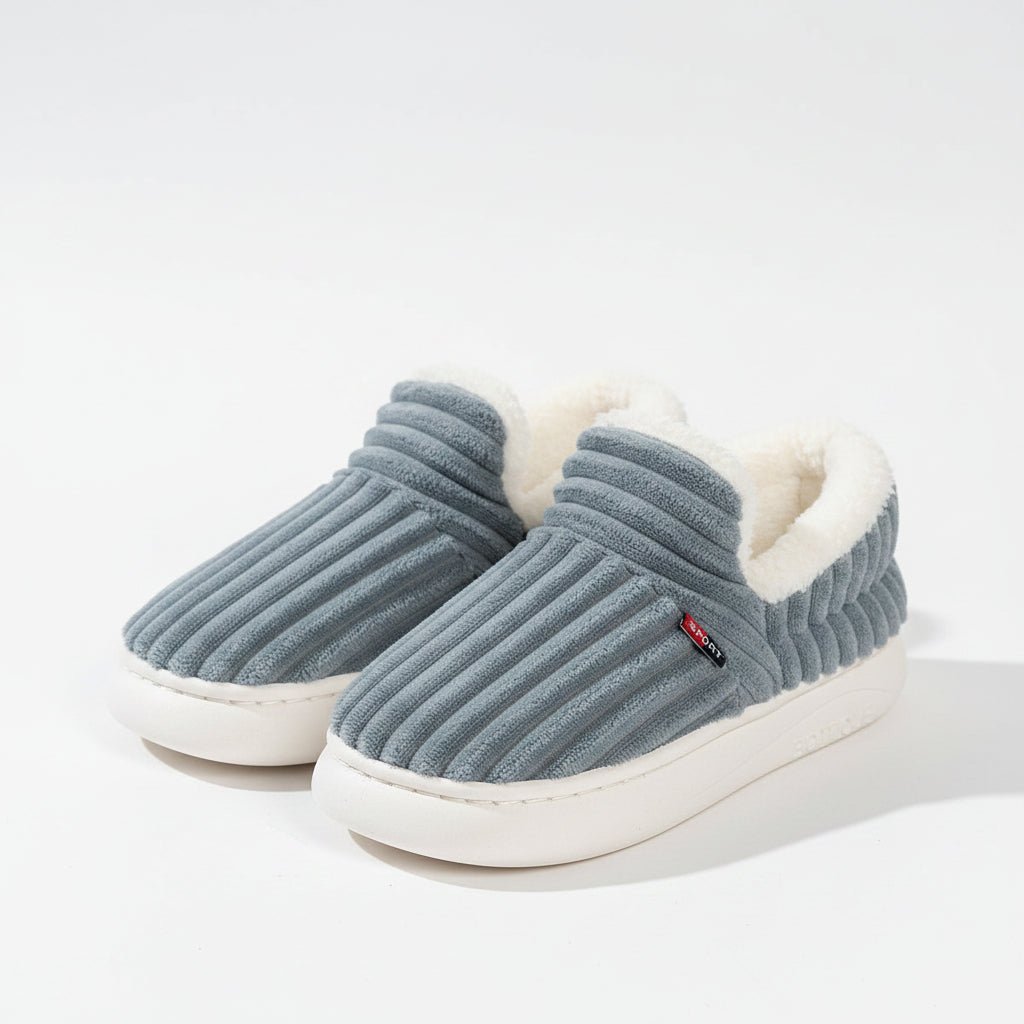Orthopaedic Winter Plush Slippers for Women - Luxurious Warmth & Support