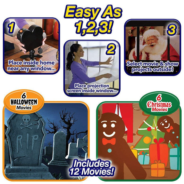 Halloween  Holographic Projection