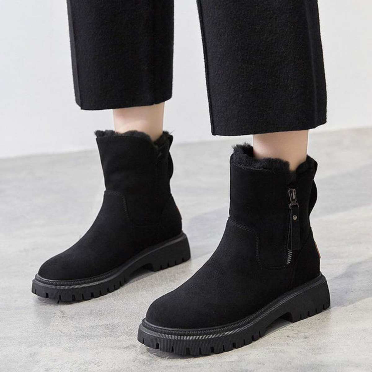 Paula™ | Warm velvet winter boots