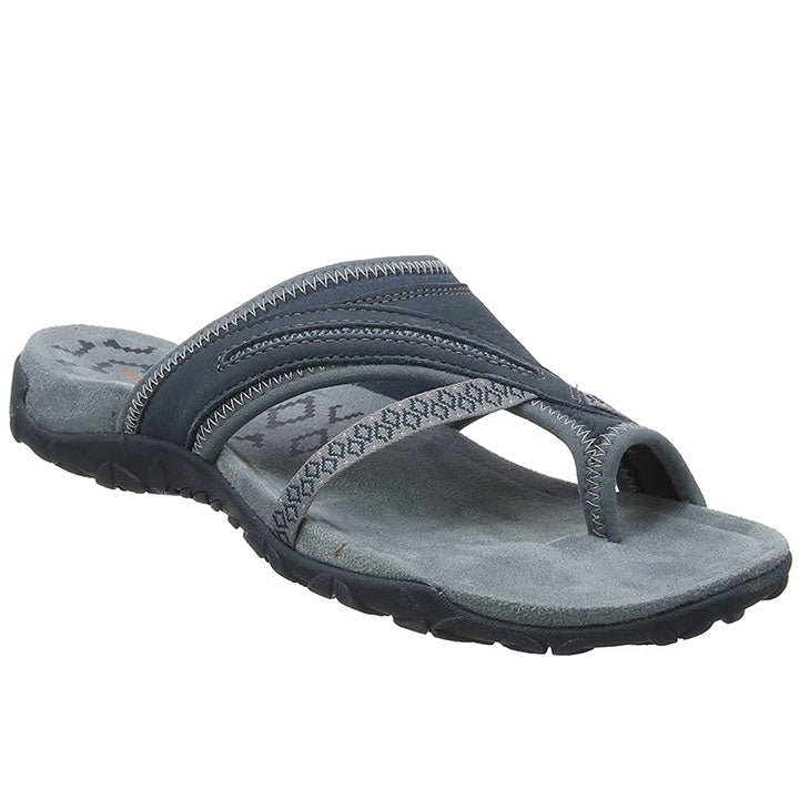 Ella Weber’s Malena Orthosandalen – Wildleder Sohle Clip Zehe Sandalen