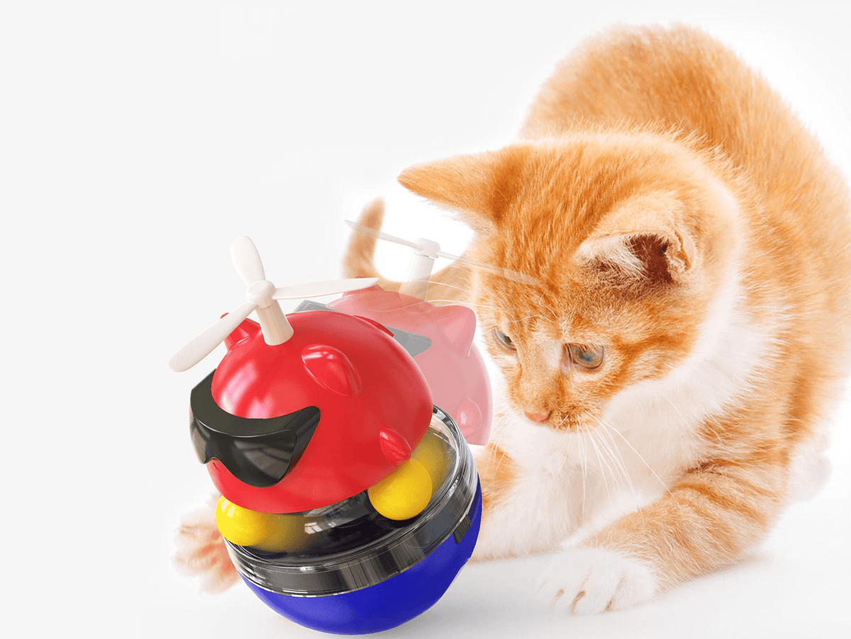 Cat Laser Dropping Food Toys