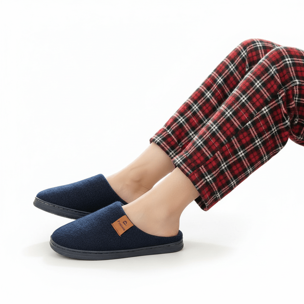 Orthopaedic Winter Unisex Slippers - Memory Foam Custom Comfort & Support