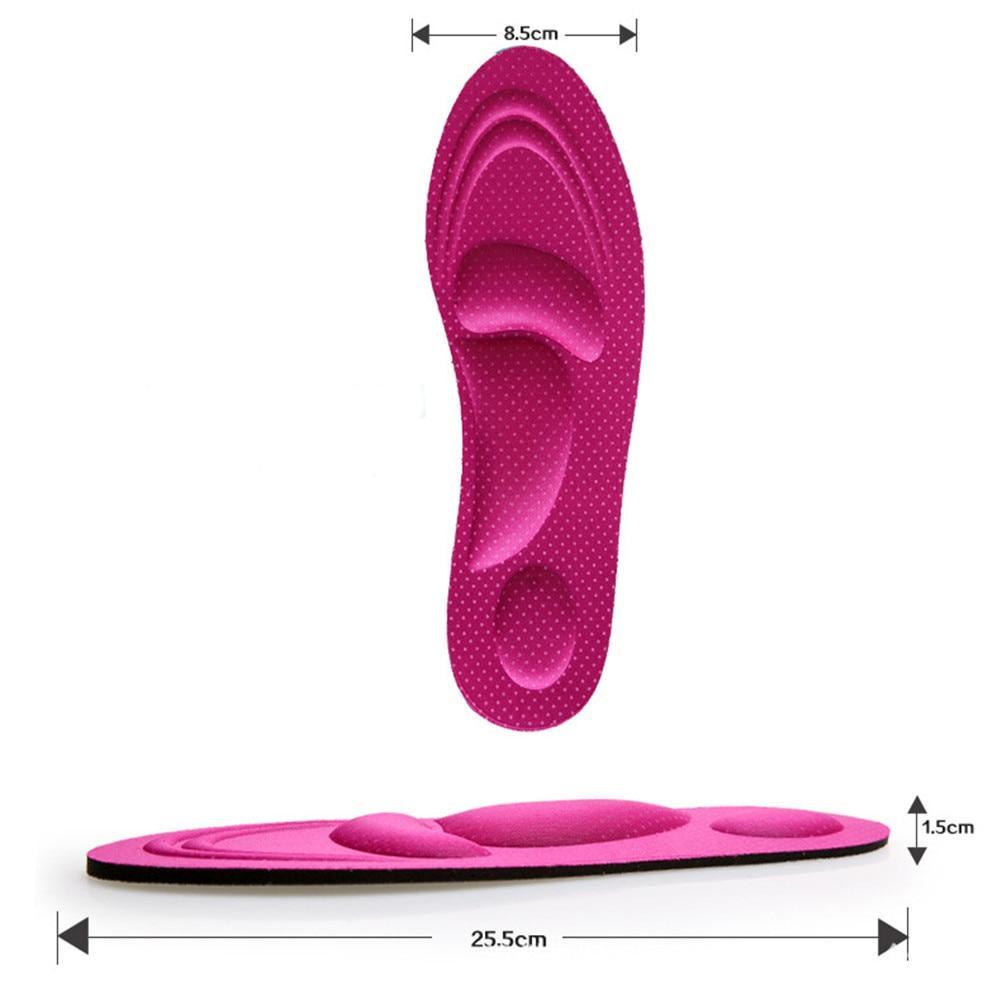 4D Memory Foam Arch Support Orthotic Insoles